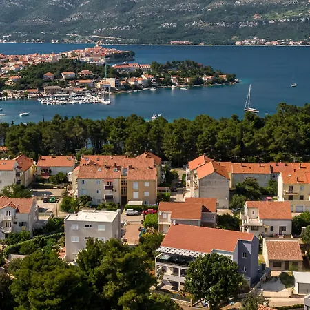 Dreamy Horizon Pool Bedroom 7 Apartment Korcula Town